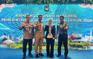 Kapolres  Bersama Pemda Rokan Hilir Hadiri Rakornas di Bogor