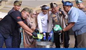 Polres Rokan Hilir Blender 4 Kg Sabu dan Ribuan Ekstasi Hasil Tangkapan Besar