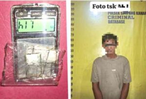 Polsek Simpang Kanan Ciduk Pelaku Narkoba Jenis Sabu